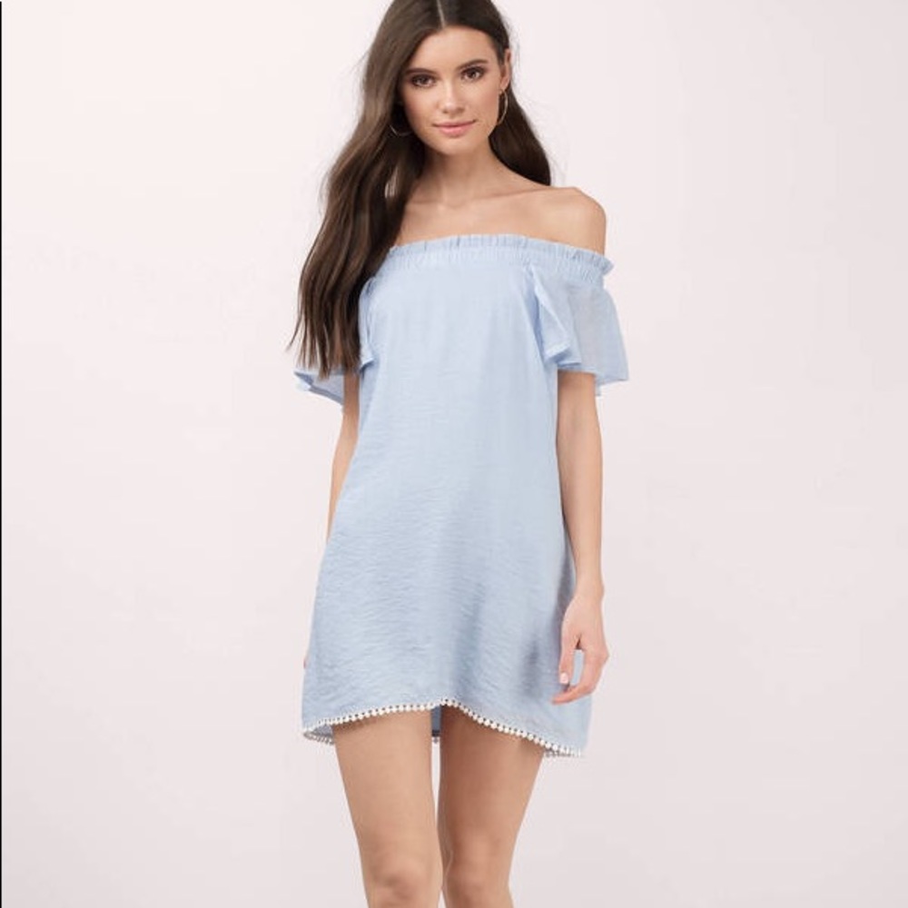 Tobi Mandy Light Blue Dress